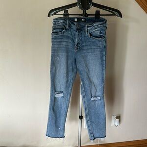 Kut from the Kloth Blue Distressed Jeans size 4